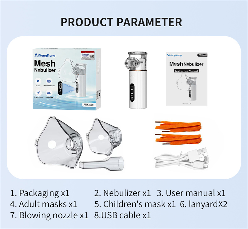 ANK-A58 Mesh Nebulizer Details 11
